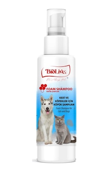 Biolive Kedi ve Köpekler İçin Köpük(Durulama Gerektirmeyen)Şampua Biolive Kedi ve Köpekler İçin Köpük(Durulama Gerektirmeyen)Şampua