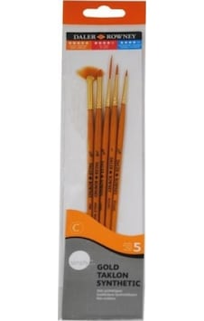 Daler Rowney 5'li Fırça Seti N11.2289 Daler Rowney 5'li Fırça Seti N11.2289