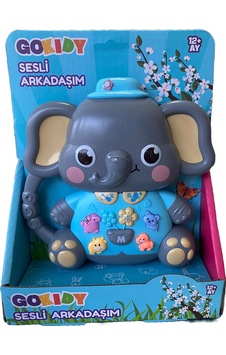 Gokidy Sesli Arkadaşım Gri Fil Gokidy Sesli Arkadaşım Gri Fil