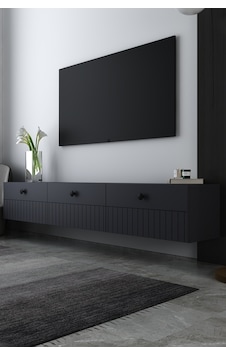 180dhdtda7a İlay Duvara Monte Lazer Desen Kapaklı Tv Sehpası Antrasit 180dhdtda7a İlay Duvara Monte Lazer Desen Kapaklı Tv Sehpası Antrasit