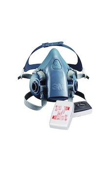 3M 7502 Yarım Yüz Maskesi Orta Boy + 3M 6035 P3 Filtre 3M 7502 Yarım Yüz Maskesi Orta Boy + 3M 6035 P3 Filtre