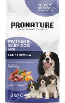 Pronature Mother & Baby Dog Kuzulu ve Pirinçli Yetişkin Köpek Maması 3 KG Pronature Mother & Baby Dog Kuzulu ve Pirinçli Yetişkin Köpek Maması 3 KG