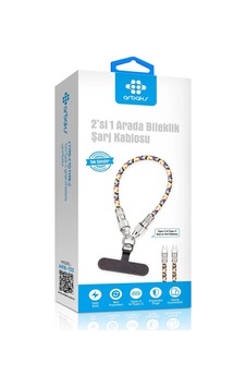Arbaks Arb-133 2 Si 1 Arada Bileklik Type-c Şarj Kablosu Arbaks Arb-133 2 Si 1 Arada Bileklik Type-c Şarj Kablosu