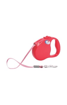 FG29X Otomatik Köpek Gezdirme Tasması Large 5 m. Şerit/41 Kg. Kır Kırmızı
