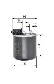 BOSCH F026402842 DİZEL FİLTRE BOSCH F026402842 DİZEL FİLTRE