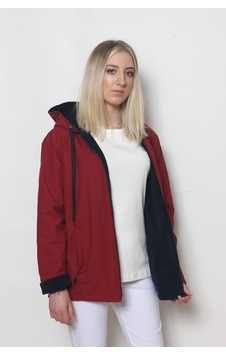 CottonCool Kadın Bordo Içi Polar Mont CottonCool Kadın Bordo Içi Polar Mont