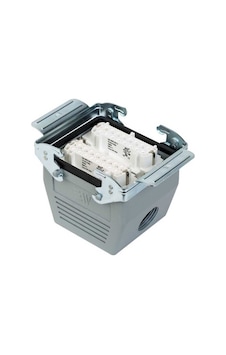 Mete Enerji 403057S 32x16A Çoklu Uzatma Prizi Metal Mandallı Contalı Yan Gir 400 V