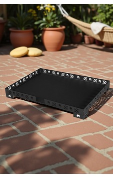 Isı Yalıtımlı Soba Altlığı 75x75 Cm Çelik Sac Tabla - 754374976