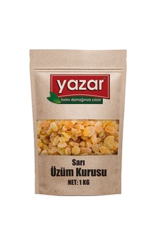 Yazar Sarı Üzüm Kurusu 1 KG Yazar Sarı Üzüm Kurusu 1 KG