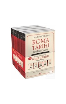 Roma Tarihi Bütün Eserler 5 Cilt Set / Theodor Mommsen