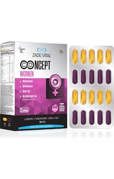 Zade Vital Concept Woman 60 Kapsül Zade Vital Concept Woman 60 Kapsül