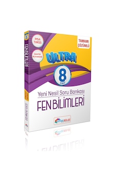 8. Sınıf Ultra Fen Bilimleri Soru Bankası - Köşebilgi Yayınları