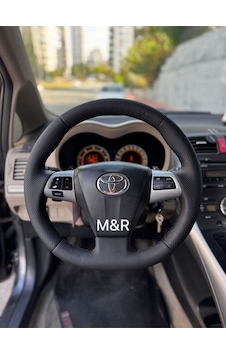 Toyota Corolla Auris Kaplama Deri Direksiyon Kılıfı Toyota Corolla Auris Kaplama Deri Direksiyon Kılıfı