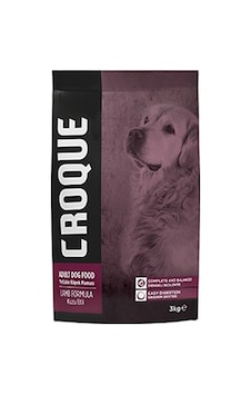 Croque Yetişkin Köpek Maması Kuzu Etli 3kg 1 Adet Croque Yetişkin Köpek Maması Kuzu Etli 3kg 1 Adet