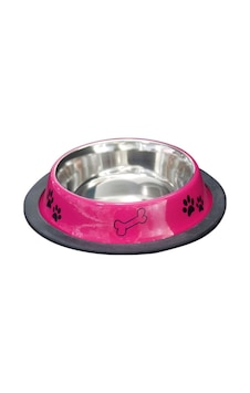 Tommy 24 Oz Kemik Desenli Çelik Köpek Mama Kabı 710 ML Tommy 24 Oz Kemik Desenli Çelik Köpek Mama Kabı 710 ML