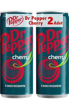 Dr Pepper Cherry 2 x 330 ML Dr Pepper Cherry 2 x 330 ML