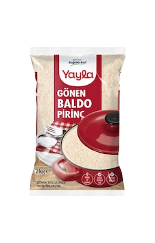 Yayla Gönen Baldo Pirinç 2 Kg X6 Adet Yayla Gönen Baldo Pirinç 2 Kg X6 Adet