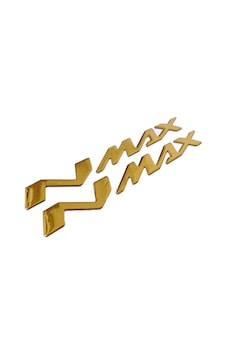 Gear5 Sele Altı Metal Yazı Seti Gold - Yamaha N Max Gear5 Sele Altı Metal Yazı Seti Gold - Yamaha N Max