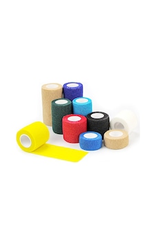 Ortholand Kendinden Yapışkanlı Coban Bandajı 5x4.5 Cm ( 5 Adet) Ortholand Kendinden Yapışkanlı Coban Bandajı 5x4.5 Cm ( 5 Adet)