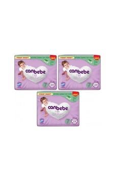 Canbebe Bebek Bezi Fırsat Paketi 7 Beden Xxl 17+ Kg 28 Li 3'lü