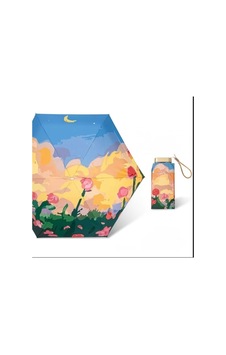 Lilly Uv 50+ Taşınabilir Şemsiye,ultra Hafif Güneş Uv Korumalı Şemsiye, Rose Under The Moon Sarı Sarı Lilly Uv 50+ Taşınabilir Şemsiye,ultra Hafif Güneş Uv Korumalı Şemsiye, Rose Under The Moon Sarı Sarı