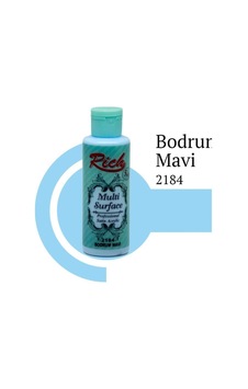 Mey İthalat Rich Multi Surface 2184 Bodrum Mavi Akrilik Boya 120 Cc Mey İthalat Rich Multi Surface 2184 Bodrum Mavi Akrilik Boya 120 Cc