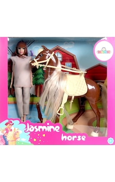 Jasmine Atlı Bebek Kahve-Bej Jasmine Atlı Bebek Kahve-Bej