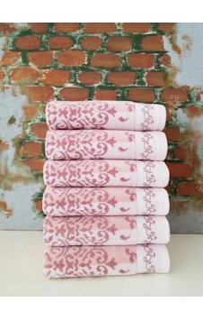 Özdilek Emily 30x50 Cm 6 Adet El Havlusu Pudra Pembe Özdilek Emily 30x50 Cm 6 Adet El Havlusu Pudra Pembe