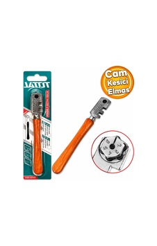 Total Tht561301 Cam Kesme Elması Ahşap Saplı 130 Mm