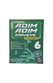 Adım Adım Zirveye 6. Sınıf Sosyal Bilgiler Defter Tadında, Vi... Adım Adım Zirveye 6. Sınıf Sosyal Bilgiler Defter Tadında, Vi...