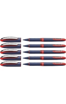 Schneider One Business 0.6 MM Roller Kırmızı Kalem Scr242 5 Adet Schneider One Business 0.6 MM Roller Kırmızı Kalem Scr242 5 Adet