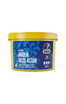 Ultra Akrilik Geçiş Astarı 7.5 Litre İç Mekan İçin 0,15 L Ultra Akrilik Geçiş Astarı 7.5 Litre İç Mekan İçin 0,15 L