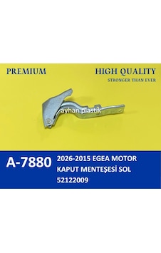 Ayhan A7880 Motor Kaput Menteşesi Sol Fıat Egea 15 52122009 1 Takım -ıdır Ayhan A7880 Motor Kaput Menteşesi Sol Fıat Egea 15 52122009 1 Takım -ıdır