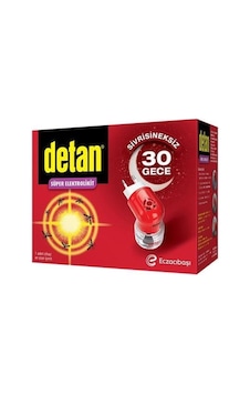 Detan Süper Elektrolikit Cihaz 30 Gece 25 ML Detan Süper Elektrolikit Cihaz 30 Gece 25 ML
