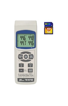 Lutron Tm-947sd - 4 Kanallı Termometre Sıcaklık Ölçer Lutron Tm-947sd - 4 Kanallı Termometre Sıcaklık Ölçer