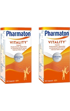 Pharmaton Vitality 60 Kapsül 2Adet