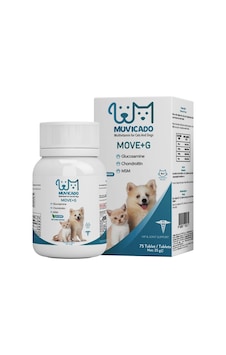Muvicado Kedi Köpeklerde Glukozamin 75 Tablet Muvicado Kedi Köpeklerde Glukozamin 75 Tablet