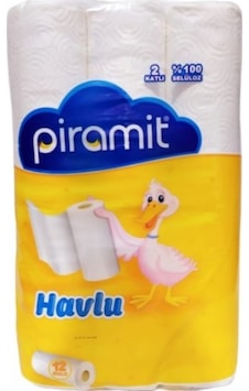Piramit Rulo Kağıt Havlu 12'li