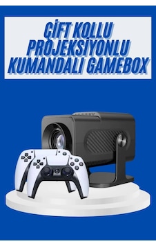 Mey İthalat 4k Android Smart Wi-fi Çift Kollu Projeksiyon Game Box Kumandalı Taşınabilir 30130005 Mey İthalat 4k Android Smart Wi-fi Çift Kollu Projeksiyon Game Box Kumandalı Taşınabilir 30130005