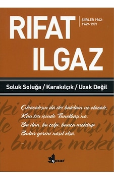 Soluk Soluğa Karakılçık Uzak Değil - Rıfat Ilgaz - Çınar Yayınları Soluk Soluğa Karakılçık Uzak Değil - Rıfat Ilgaz - Çınar Yayınları