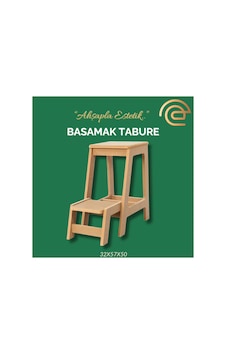 Basamak Tabure Tabure Kahverengi