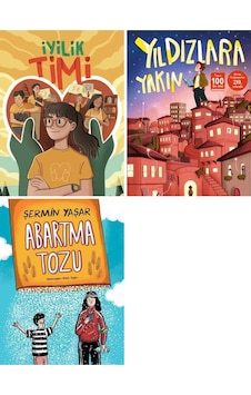 Yıldızlara Yakın Abartma Tozu İyilik Timi 3 Kitap Set Yıldızlara Yakın Abartma Tozu İyilik Timi 3 Kitap Set