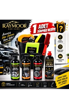 Raymoor Avantaj Oto Bakım Seti 1 Adet Sürpriz  10 Parça Araç Temizlik Ve Bakım Seti