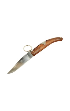 Columbia Okapi Gc2079b Kahverengi Kamp Çakı 19cm - Manuel, Kemerlikli, Ahşap Sap Çok Renkli