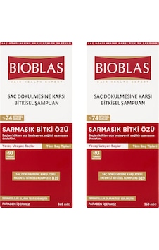 Bioblas Saç Dökülmesine Karşı Sarmaşık Bitki Özü Şampuan 360 Ml 2 Adet Bioblas Saç Dökülmesine Karşı Sarmaşık Bitki Özü Şampuan 360 Ml 2 Adet
