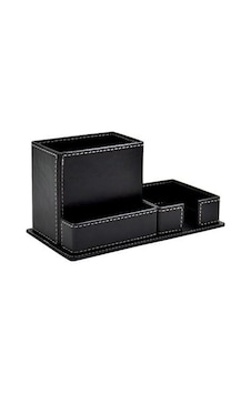 Mimaks Dk-119 Masaüstü Set Suni Deri 3 Bölme Siyah Mimaks Dk-119 Masaüstü Set Suni Deri 3 Bölme Siyah