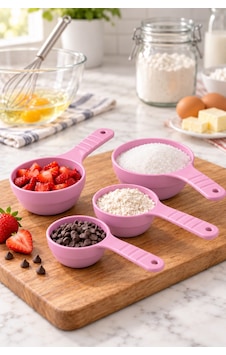 Emilahome Blendy Ölçü Kaşığı Seti 4'lü Set Mor - 868903649 Mor