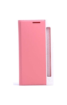 LG Uyumlu K10 Kılıf Dolce Kapaklı Kılıf Pembe Açık LG Uyumlu K10 Kılıf Dolce Kapaklı Kılıf Pembe Açık