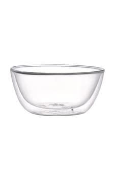 Leggno Vetro Çift Camlı Kase 350 Ml 2 Adet Renkli