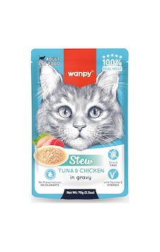Pouch Ton Balıklı Ve Tavuklu Yaş Kedi Maması 70gr X 5 Adet Pouch Ton Balıklı Ve Tavuklu Yaş Kedi Maması 70gr X 5 Adet